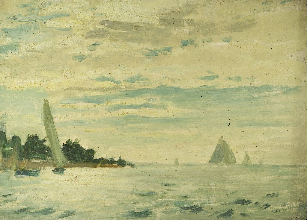 Detail of Yachting at Cowes by John Everett