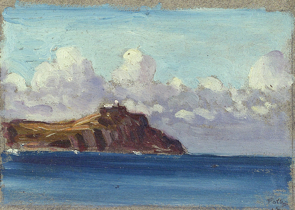 Detail of A coastal view by John Everett
