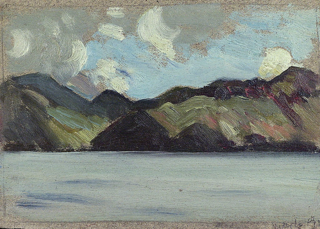 Detail of A coastal view by John Everett