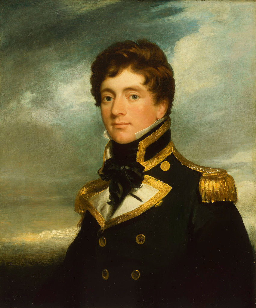 Detail of Captain Frederick William Beechey (1796-1856) by George Duncan Beechey