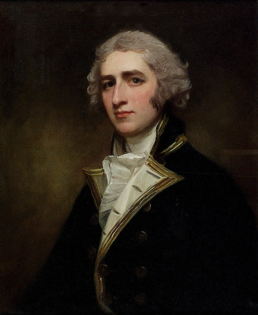 Detail of Captain William Bentinck (1764-1813) by George Romney