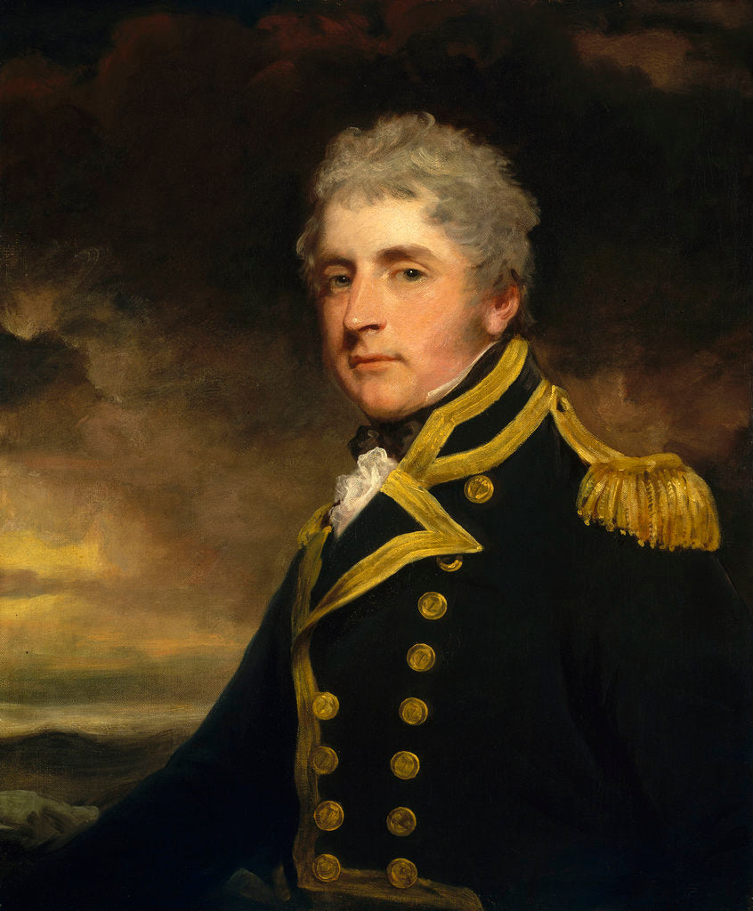 Detail of Captain Henry Blackwood (1770-1832) by John Hoppner