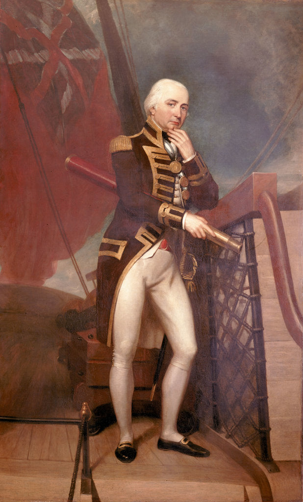 Detail of Rear-Admiral Cuthbert Collingwood (1748-1810) by Henry Howard
