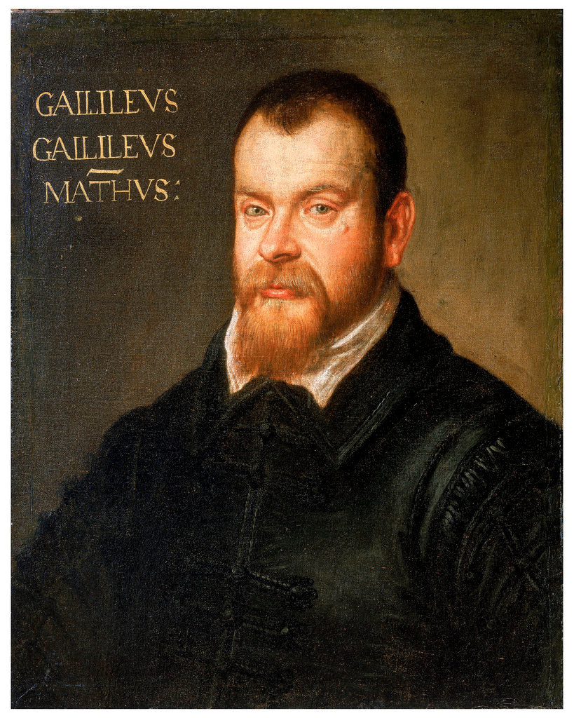 Detail of Galileo Galilei (1564-1642) by Domenico Robusti