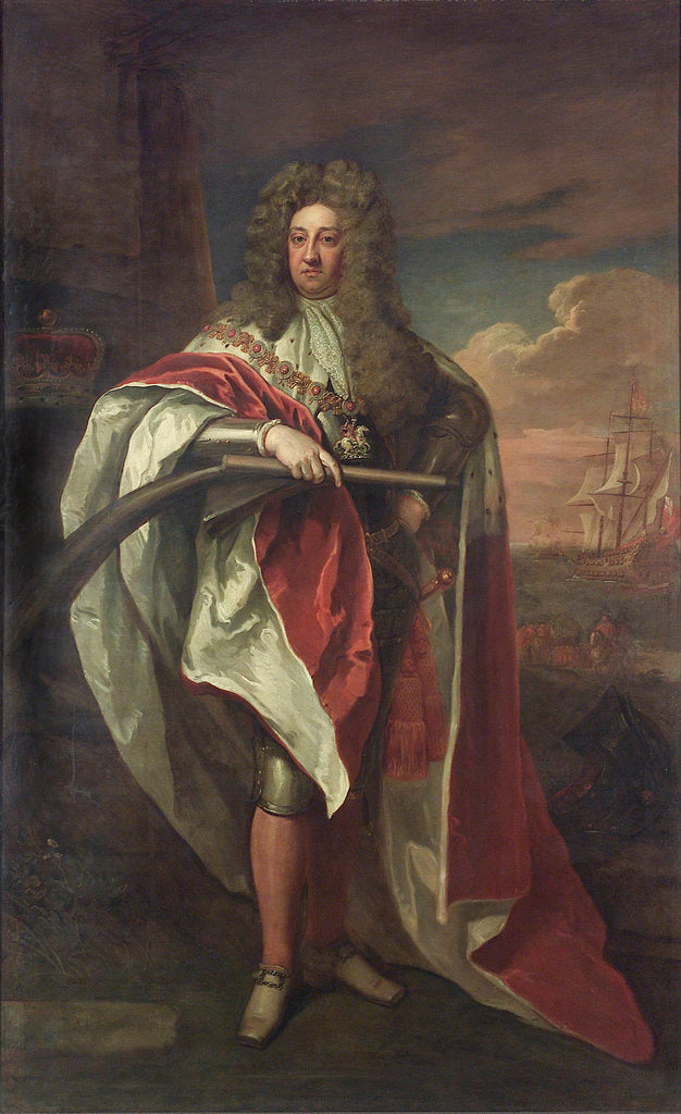 Detail of George, Prince of Denmark (1653-1708) by Godfrey Kneller