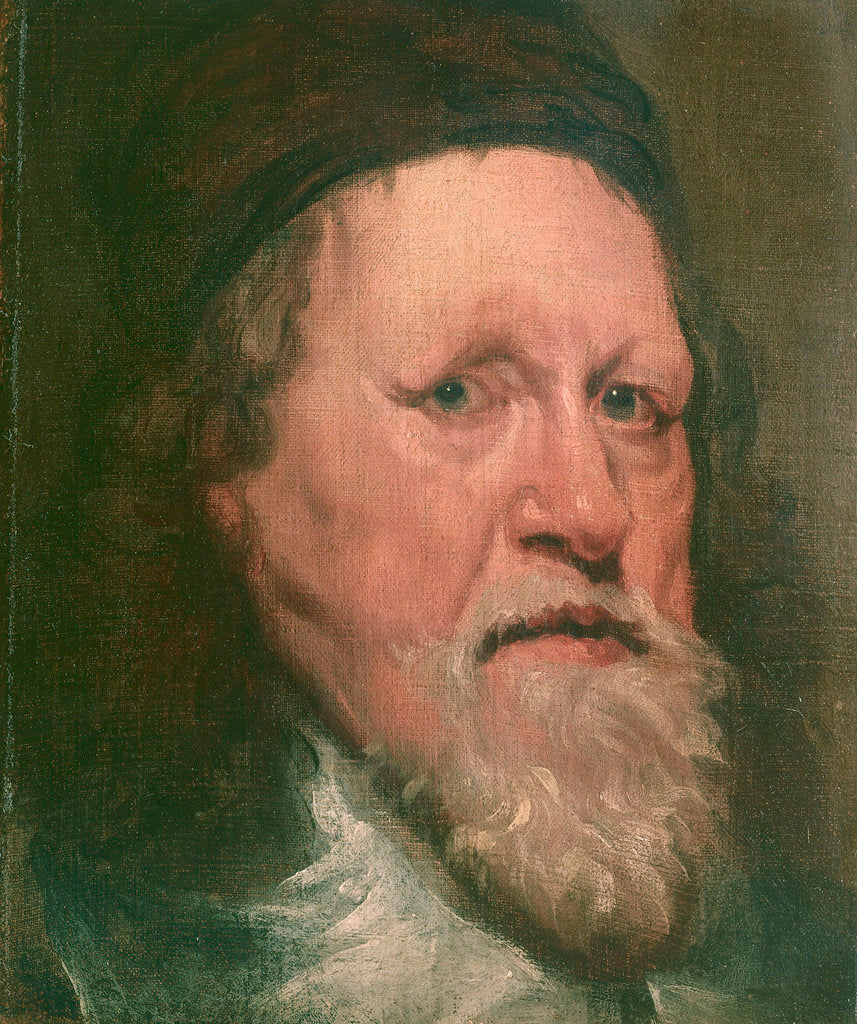 Detail of Inigo Jones (1573-1652) by William Dobson