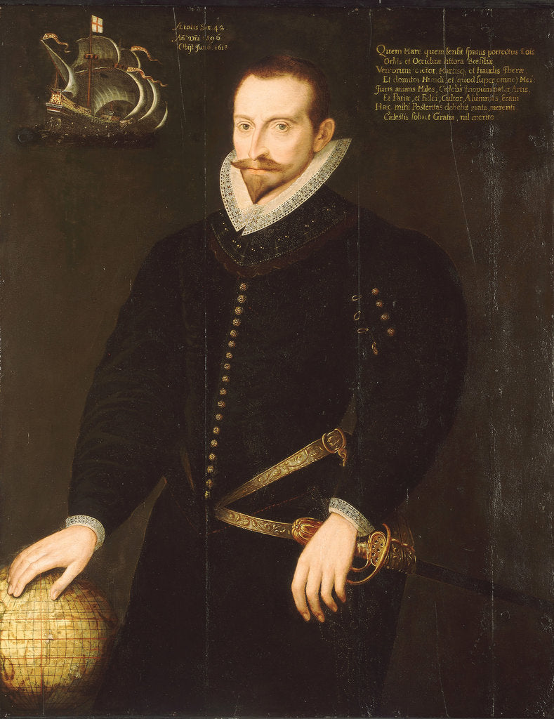 Detail of Sir James Lancaster (1554/5-1618) by unknown