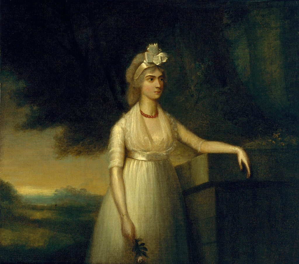 Detail of Frances Nelson, 1st Viscountess Nelson (1761-1831) by British School