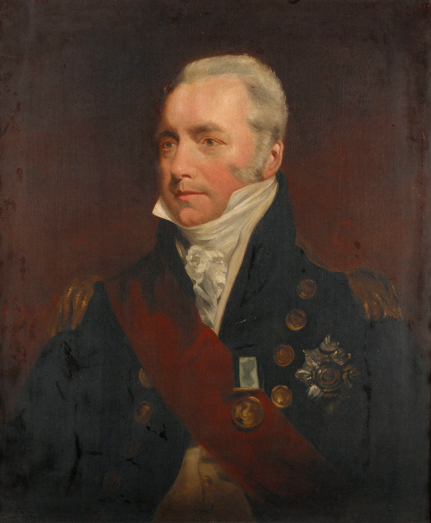 Detail of Vice-Admiral Sir Richard Goodwin Keats (1757-1834) by John Jackson