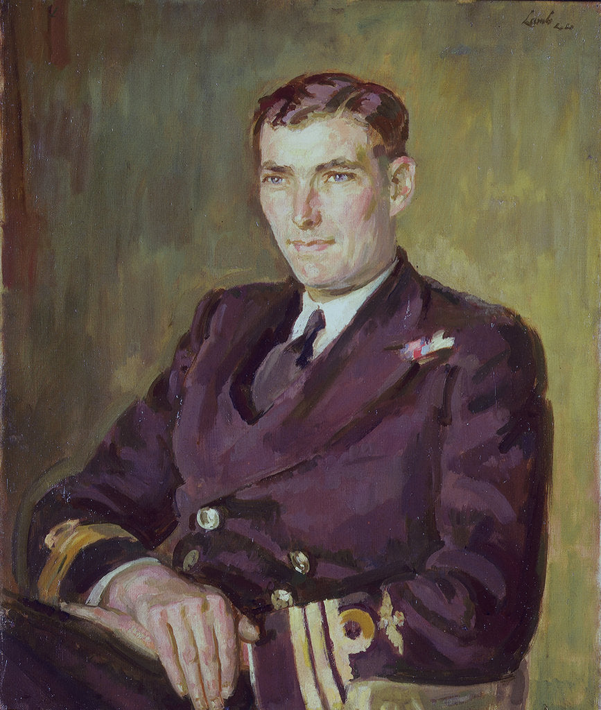 Detail of Captain Michael Torrens-Spence (1914-2001) by Henry Lamb