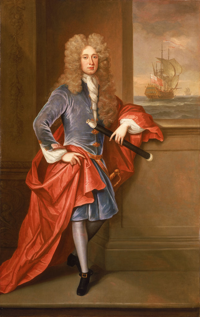 Detail of Isaac Townsend (d.1765) by British School