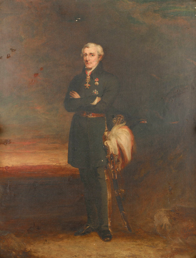 Detail of Arthur Wellesley, 1st Duke of Wellington (1769-1852) by William Salter