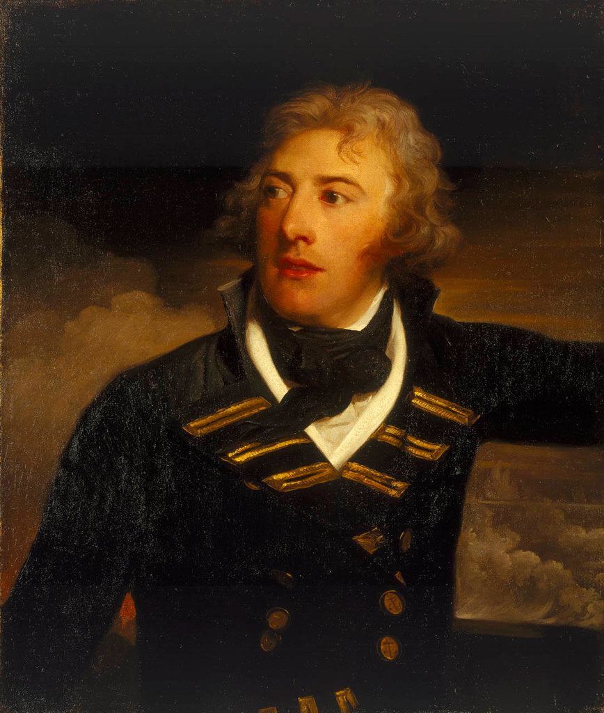 Detail of Captain Joseph Sydney Yorke (1768-1831) by Henri Pierre Danloux