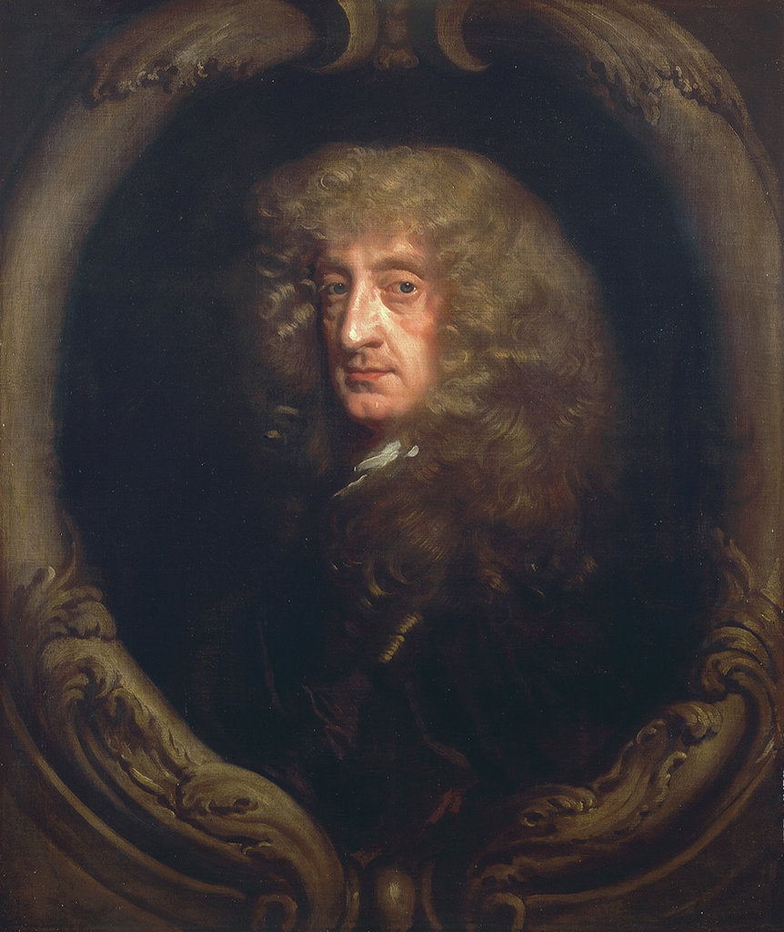 Detail of Portrait of a gentleman by Peter Lely