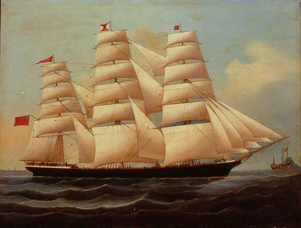 Detail of The ship 'Cilurnum' by unknown