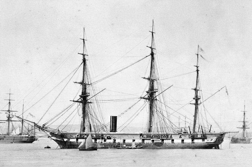 Detail of Photograph of the ship 'Topaze' by unknown