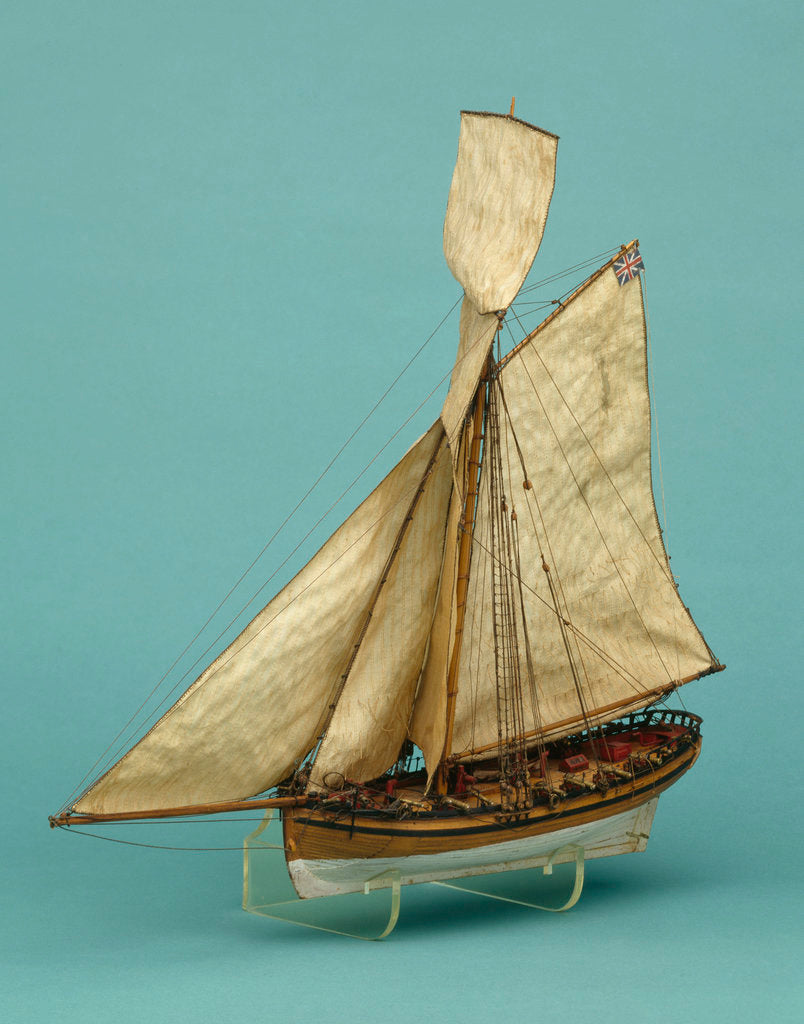 Detail of Revenue Cutter 'Hawke' by Unknown
