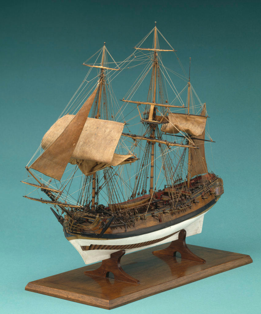 Detail of The 'Tartar' (1734) by Unknown