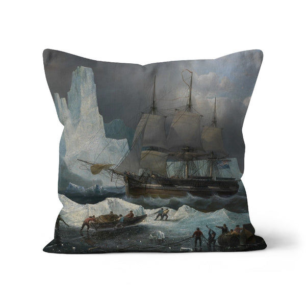 HMS Erebus in the Ice Cushion