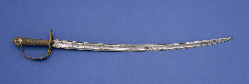 Detail of Slotted hilt sword by Unknown