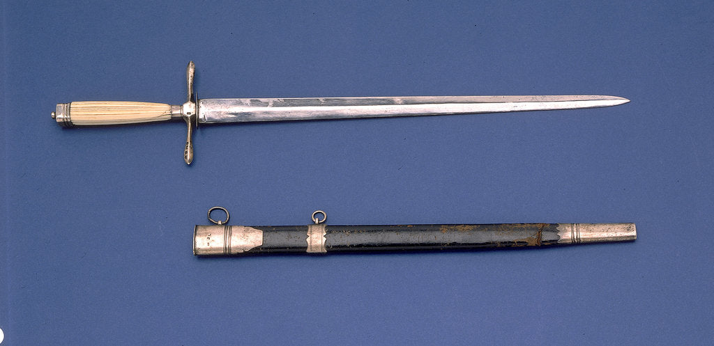 Detail of Straight-bladed dirk by Unknown
