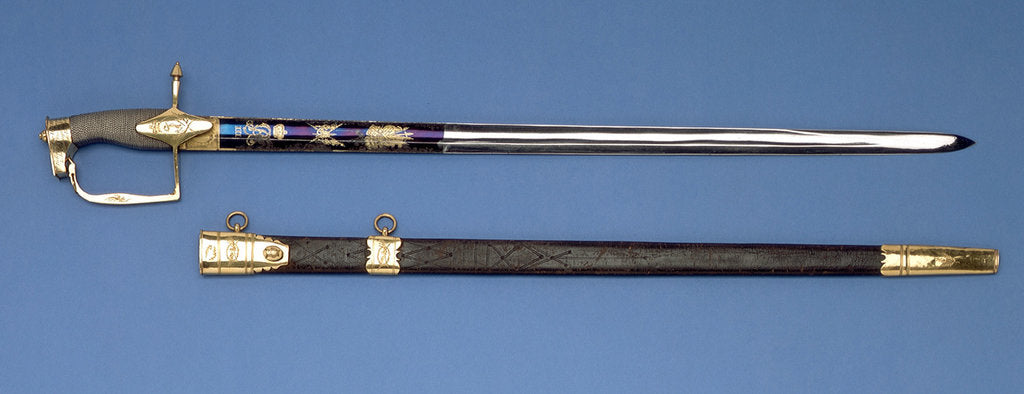 Detail of Presentation Sword by S. Brunn