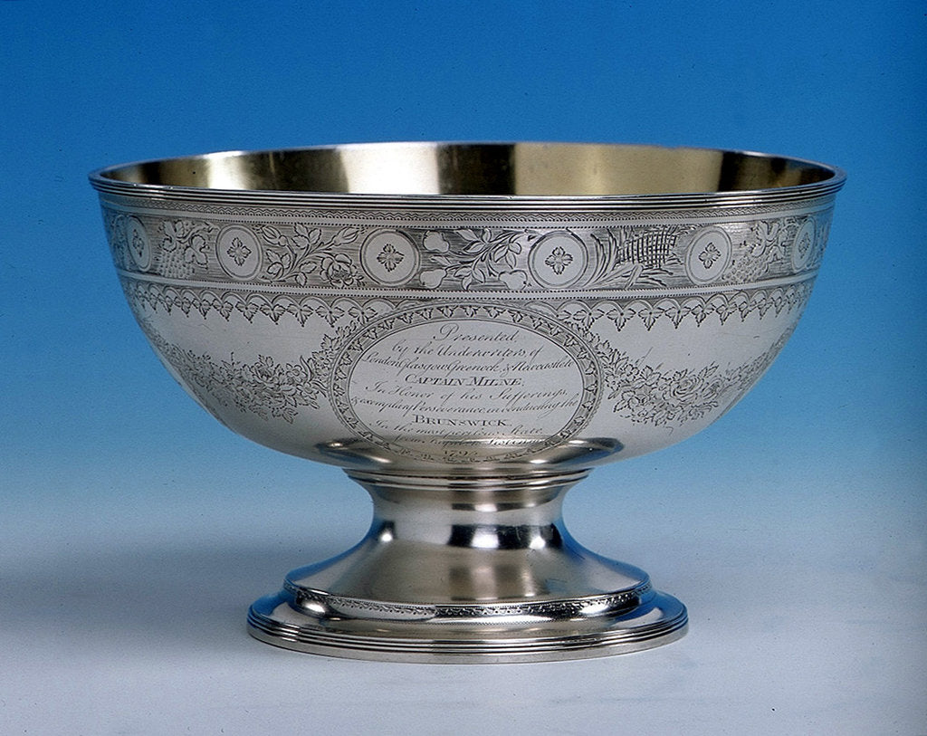 Detail of Punch bowl by Charles Aldridge