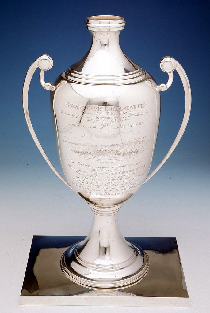 Detail of Davis Challenge cup by T S