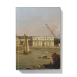 Greenwich Hospital from the north bank of the Thames Hardback Journal
