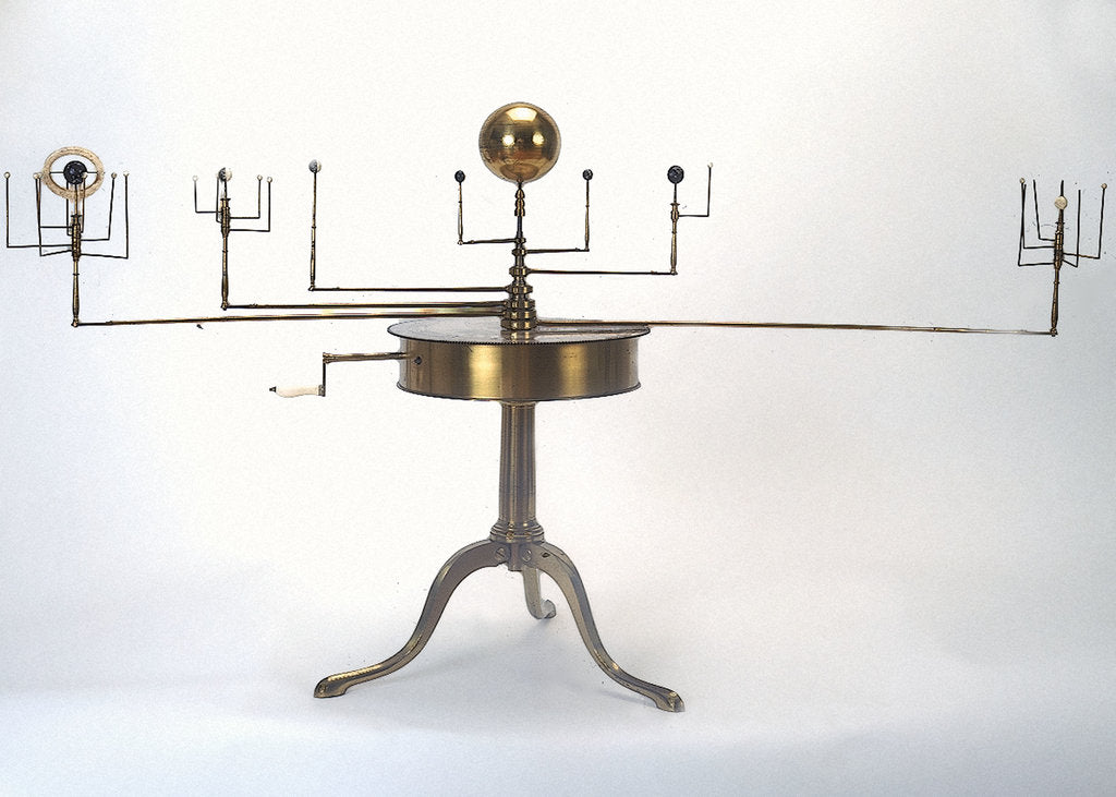 Detail of Orrery by W. & S. Jones