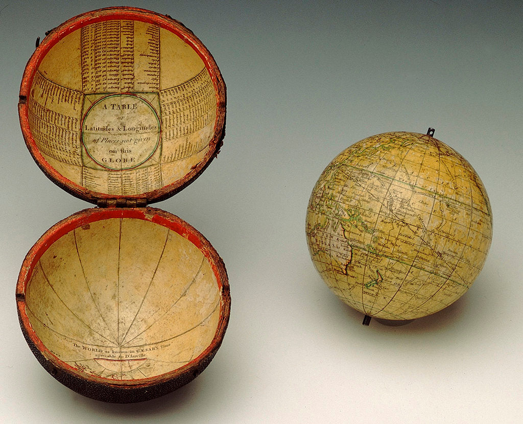 Detail of Sphere and case by John Cary
