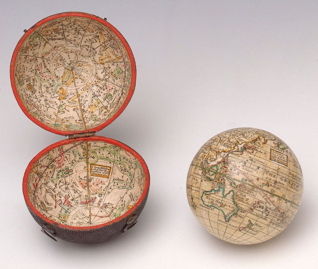 Detail of Sphere and case by Moll