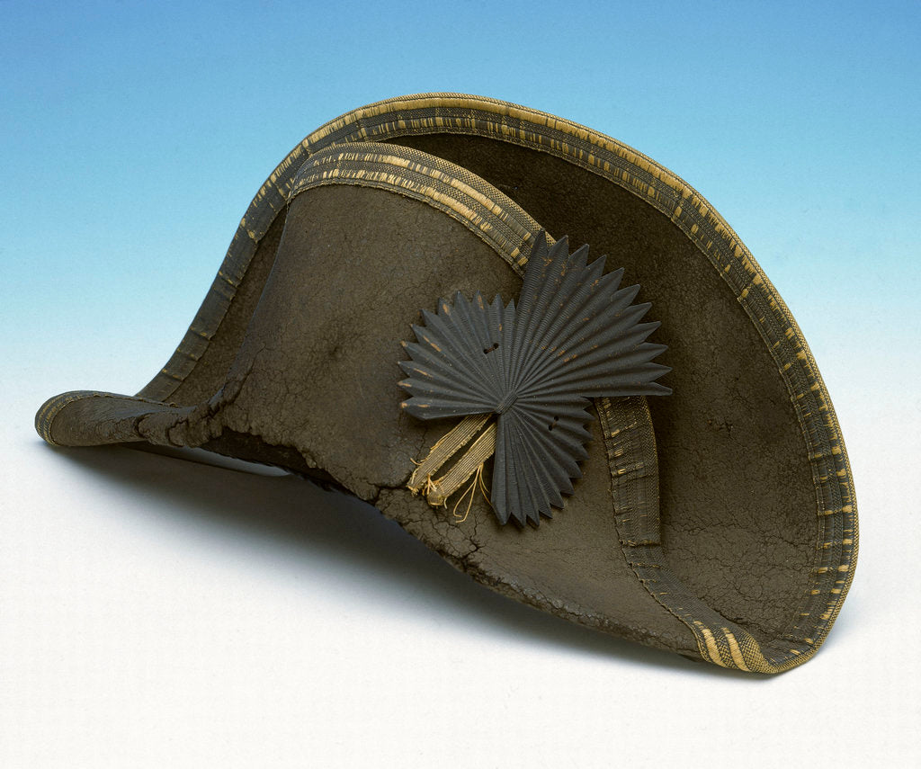 Detail of Bicorn hat worn by Horatio Nelson (1758-1805) by Unknown