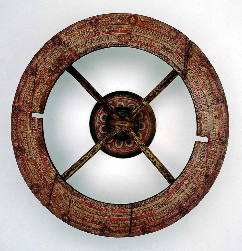Detail of Stand and horizon ring by Gemma Frisius