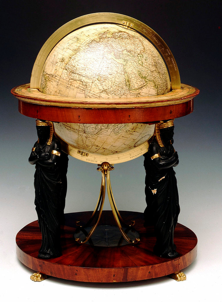 Detail of Sphere and stand by Hyacinthe Langlois