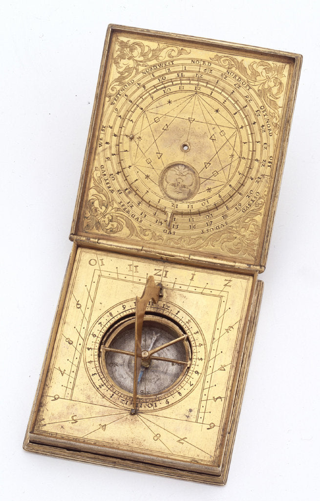 Detail of Astronomical compendium, leaves Ib and IIa by Unknown