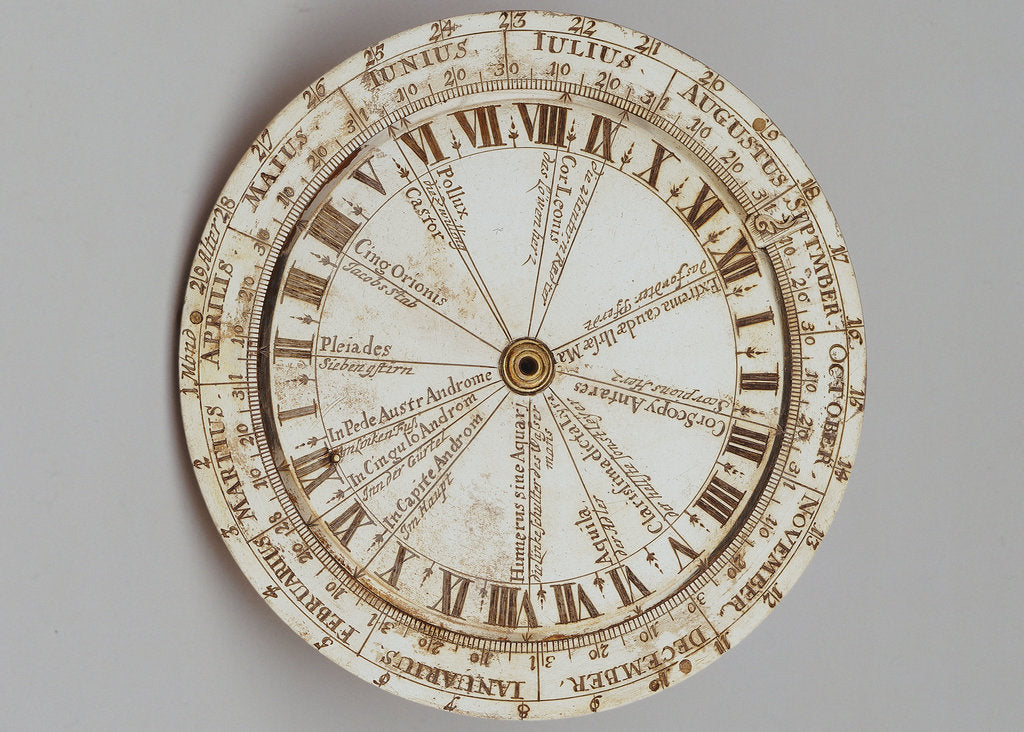 Detail of Universal equinoctial ring dial by Thomas Heath