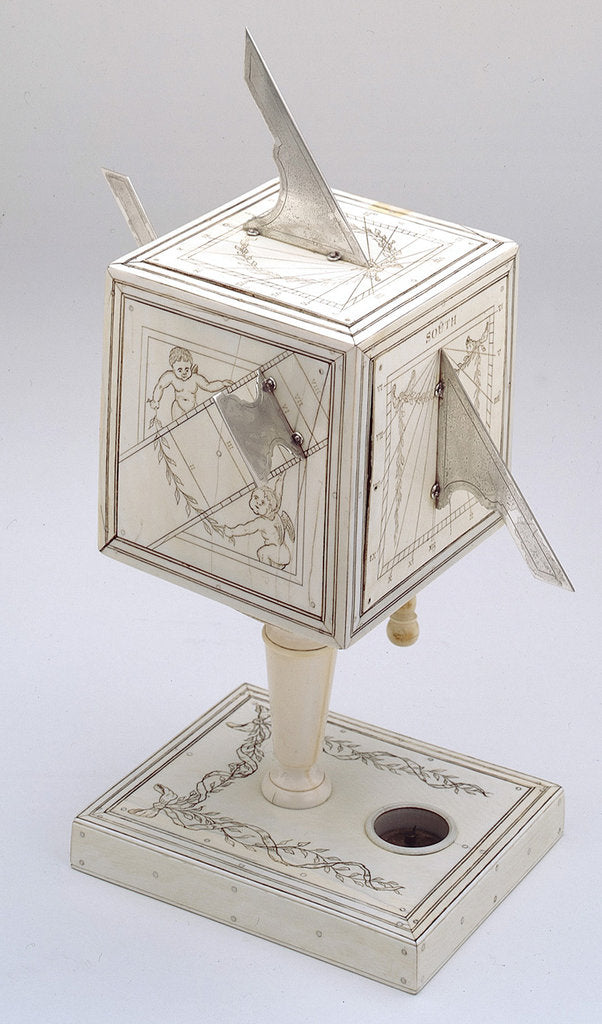Detail of Polyhedral dial by Unknown