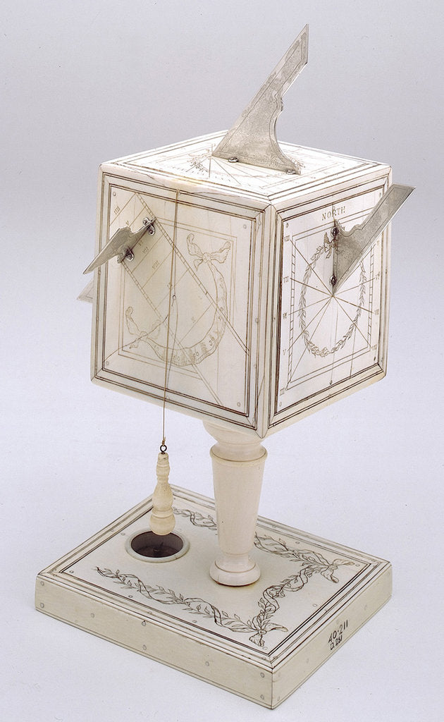 Detail of Polyhedral dial by Unknown