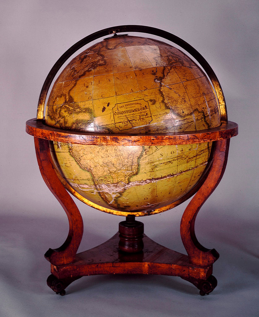 Detail of Sphere and stand by James Wyld II