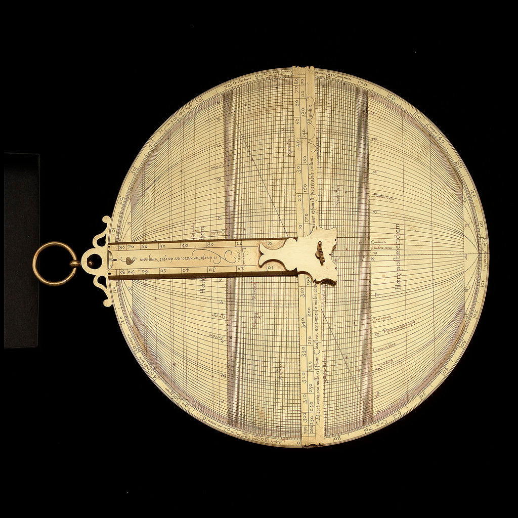 Detail of Astrolabe: reverse by Michael D. Piquer