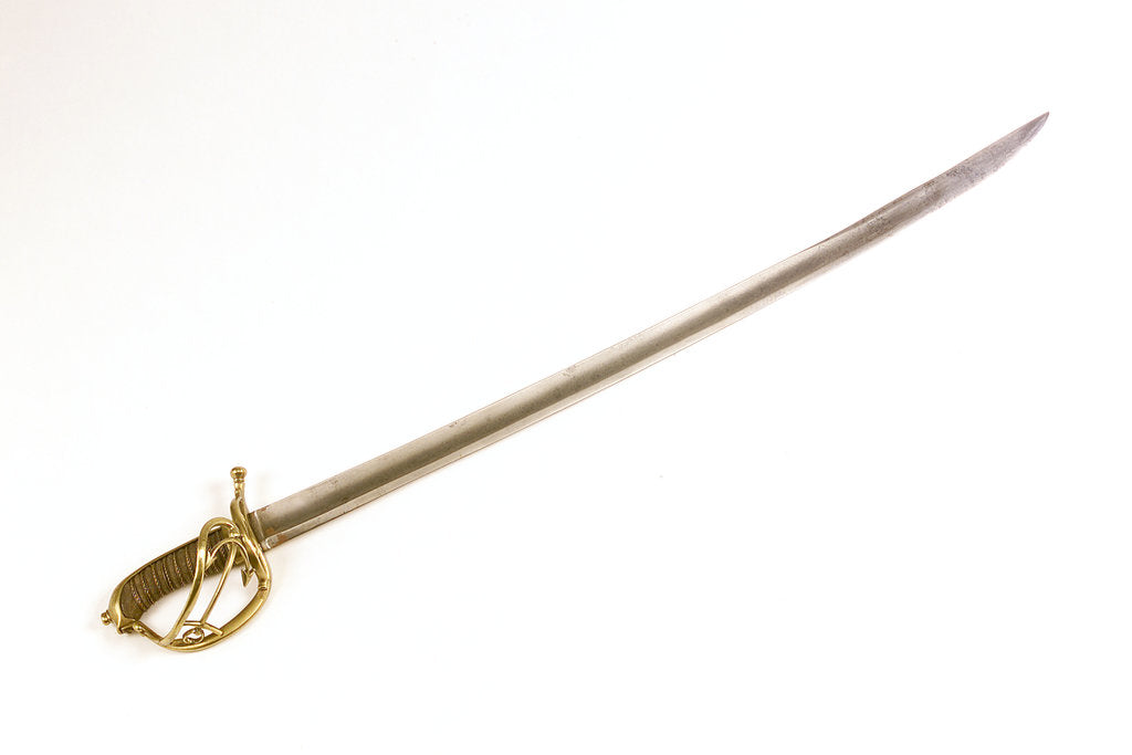 Detail of Royal Marines sword by Unknown