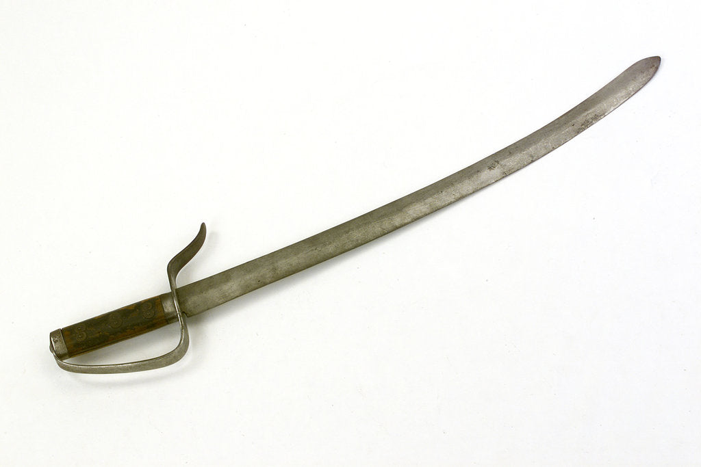 Detail of German cutlass by Unknown