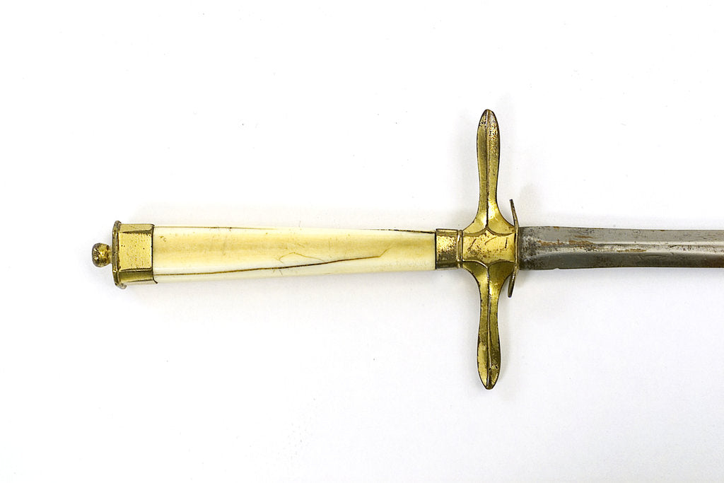 Detail of Straight bladed dirk by Banks