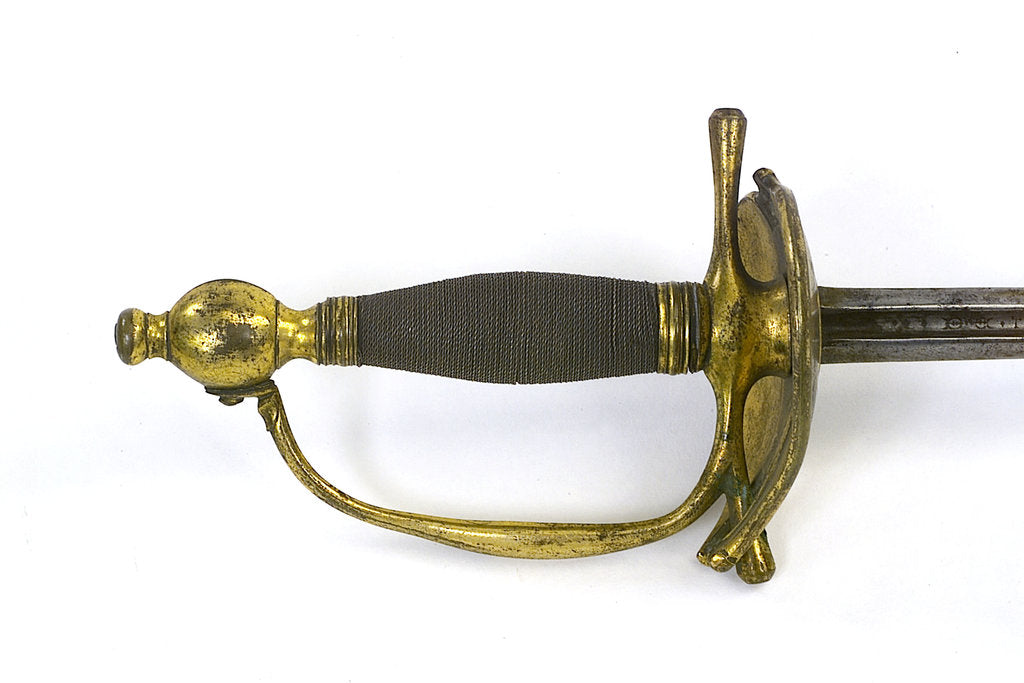 Detail of Army sword by Unknown