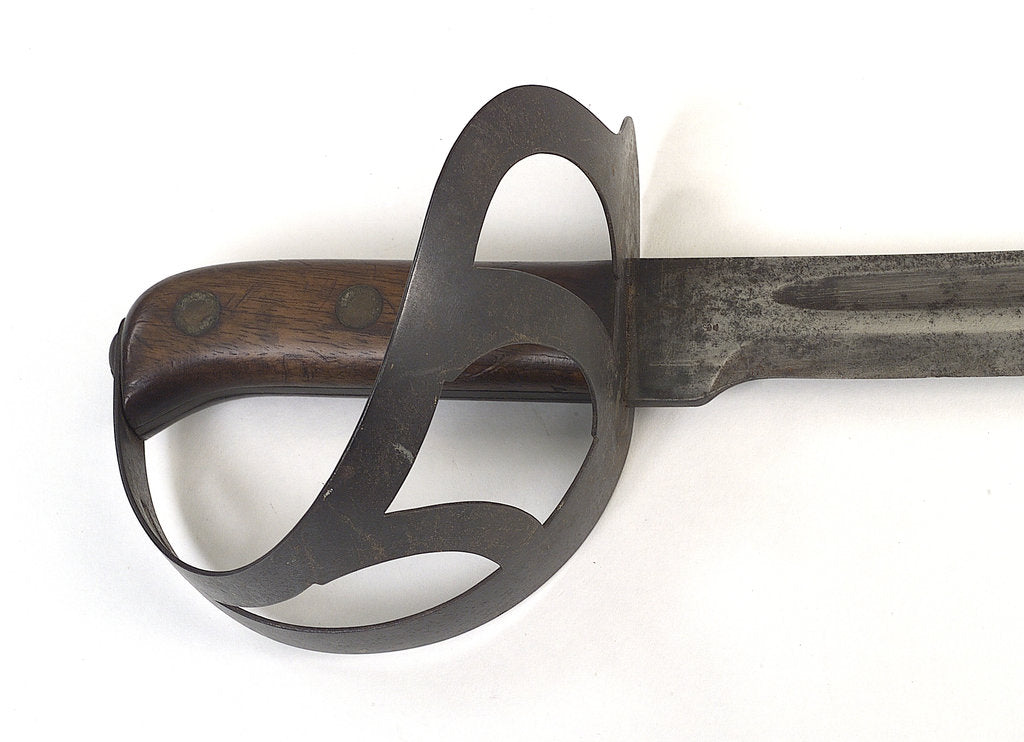 Detail of Hilt of hanger (sword) by Artillerie Inrichtingen
