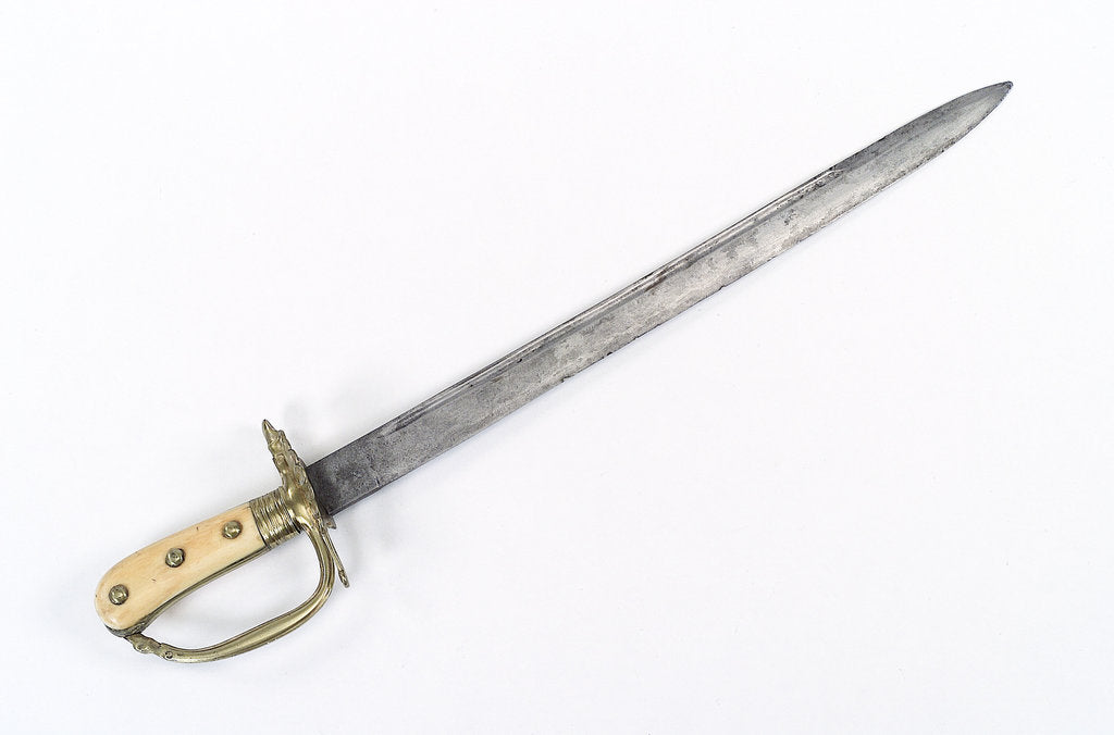 Detail of Hunting sword by Unknown