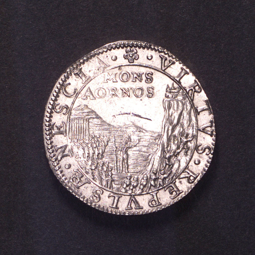 Detail of Counter commemorating the capture of Gertruidenberg, 1593; reverse by Unknown