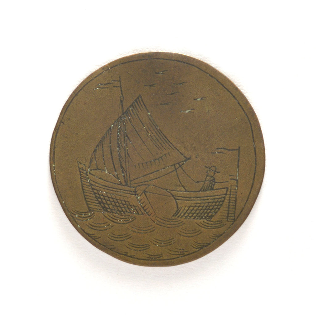 Detail of Badge of the Boatmen's Guild of Amsterdam; obverse by Unknown