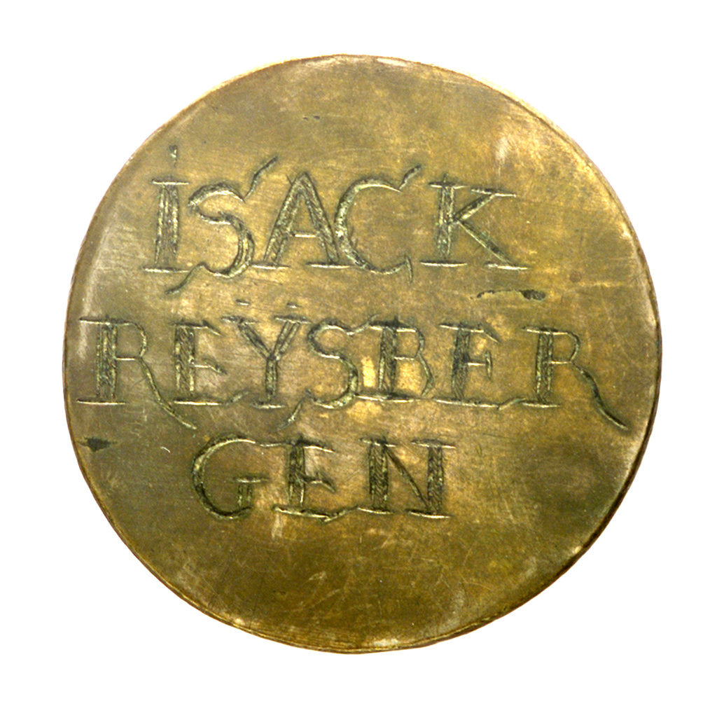 Detail of Badge of the Compass and Sailmakers guild of Amsterdam; reverse by Unknown